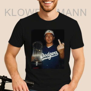 Yoshinobu Yamamoto Middle Finger Shirt, World Series Champions 2025