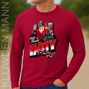 All Roads Lead to Indy Long Sleeve, Indiana Hoosiers