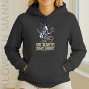 GOAT: America's Game AN Go Navy Beat Army Hoodie, Baltimore, MD 2025