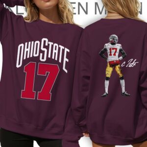 Carnell Tate Sweatshirt, Ohio State Buckeyes