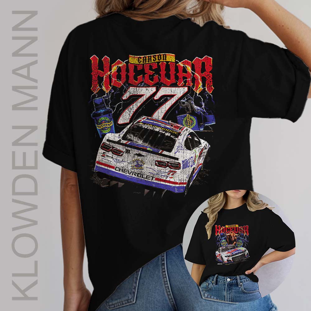 77 Carson Hocevar Chili's 2025 Shirt, Nascar