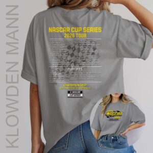 77 Carson Hocevar Nascar Tour Schedule 2026 Shirt