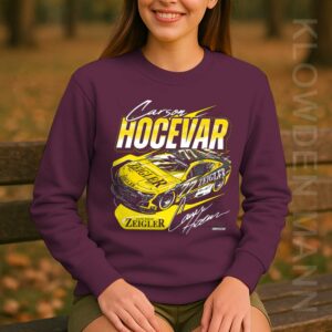77 Carson Hocevar Zeigler 2025 Sweatshirt, Nascar