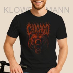 Chicago Bear Metal Band Style Shirt