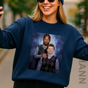Drake Maye Stefon Diggs Step Brothers Sweatshirt, New England Patriots