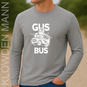 Filip Gustavsson Gus Bus Minnesota Wild Hockey Long Sleeve