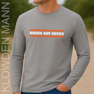 Green Bay Sucks Long Sleeve, Chicago Bears