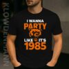 I Wanna Party Like It’s 1985 Chicago Bears Shirt