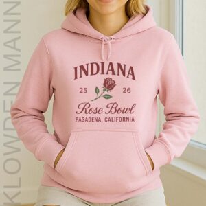 Indiana Rose Bowl Game Hoodie, Pasadena, California 2025-2026