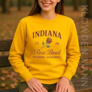 Indiana Rose Bowl Game Sweatshirt, Pasadena, California 2025-2026