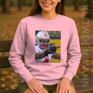 Jeremiah Smith Middle Finger Sweatshirt, Flips Off Michigan Fans