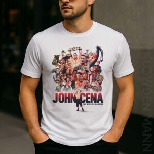 John Cena WrestleMania 17th Championship Shirt