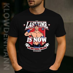 John Cena's Farewell Tour Match in Washington Shirt, DC Dec 13 2025