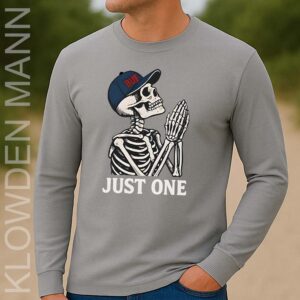 Just One, Buffalo Bills Super Bowl Wish Skeleton Long Sleeve