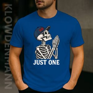Just One, Buffalo Bills Super Bowl Wish Skeleton Shirt