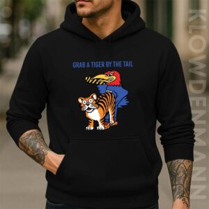 Grab A Tiger By The Tail Hoodie, Kansas Vs Missouri Rivalry