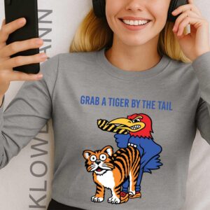 Grab A Tiger By The Tail Long Sleeve, Kansas Vs Missouri Rivalry