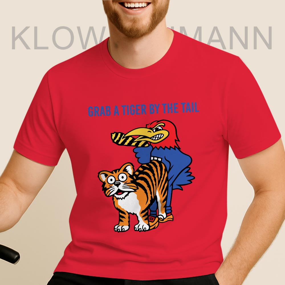 Grab A Tiger By The Tail Shirt, Kansas Vs Missouri Rivalry