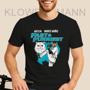 Matilda & Andres Munoz Fast & Furriest Mariners Shirt