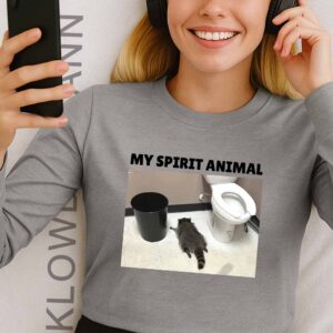 My Spirit Animal Long Sleeve, Raccoon Gets Drunk Liquor