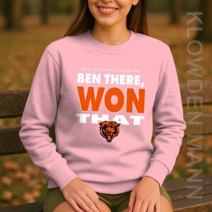 2025 NFC North Champions Ben There Won That Sweatshirt, Chicago Bears