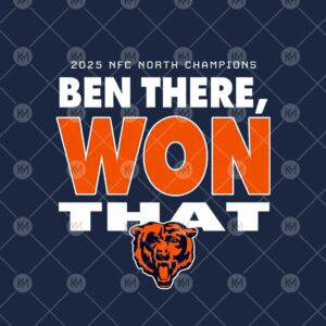 2025 NFC North Champions Ben There Won That Watermark