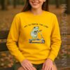 Off To Praise The Lord Sweatshirt, Funny Christian Frog