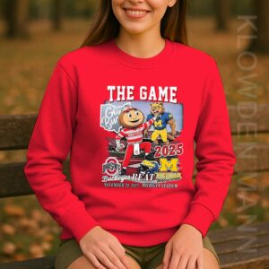 Ohio State Buckeyes The Game Beat Michigan Wolverines 2025 Sweatshirt, Stadium Go Bucks Mascot