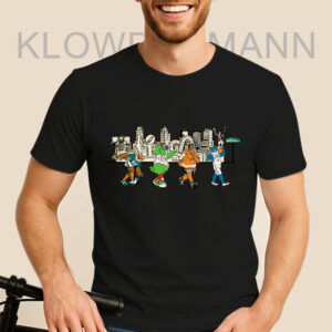 Philly Mascot Skyline Shirt, Philadelphia Eagles