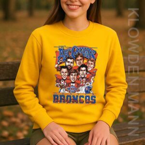 San Diego Here We Come Sweatshirt, Denver Broncos AFC Champs 1987