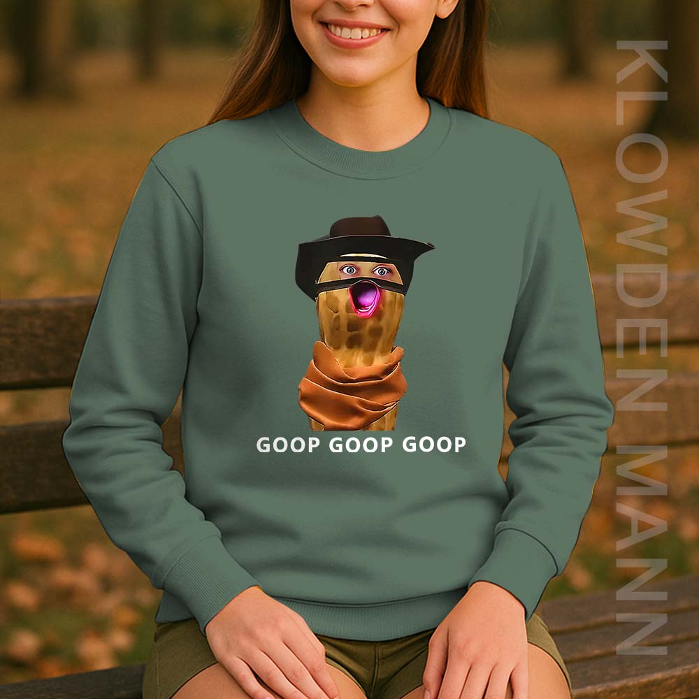 The Burnt Peanut GOOP Sweatshirt, Funny Bungulator Meme