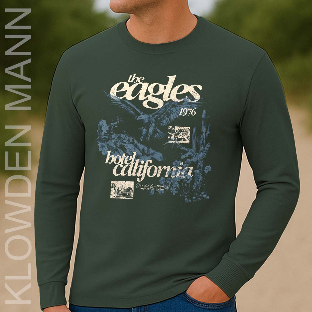 The Eagles Hotel California Dream 1976 Long Sleeve, Philadelphia Eagles