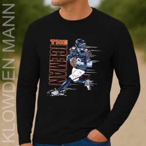 The Iceman Caleb Williams Long Sleeve, Chicago Bears