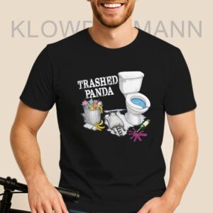 Trashed Panda Funny Drunk Raccoon Shirt,