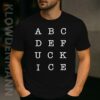 abcdefuck ICE Shirt, Subtle Fuck ICE