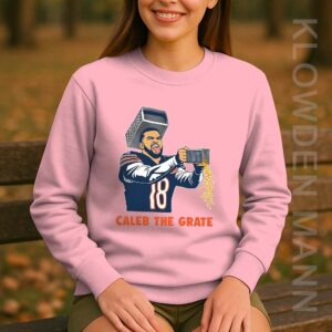 Caleb Cheese Grater Caleb The Grate Sweatshirt, Chicago Bears