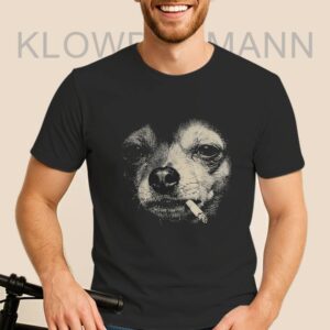 Dog Smoking Cigarette Chihuahua Meme Shirt