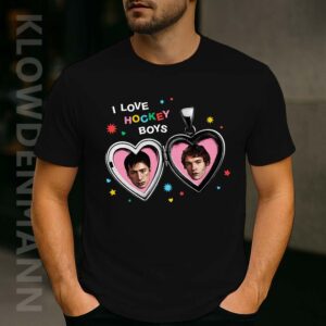 I Love Hockey Boys Shirt, Shane Hollander, Ilya Rozanov