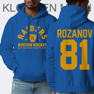 Ilya Rozanov 81-Boston Raiders Hoodie