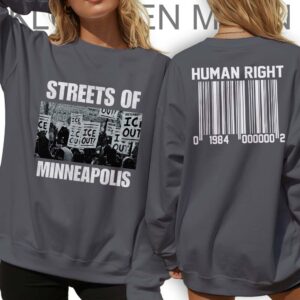 Bruce Springsteen Streets Of Minneapolis ICE Out Sweatshirt