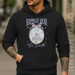 Happiest Mom On Earth Hoodie, Disney Castle