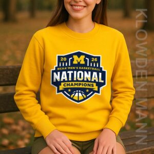 Michigan Wolverines Basketball National Champions Sweatshirt